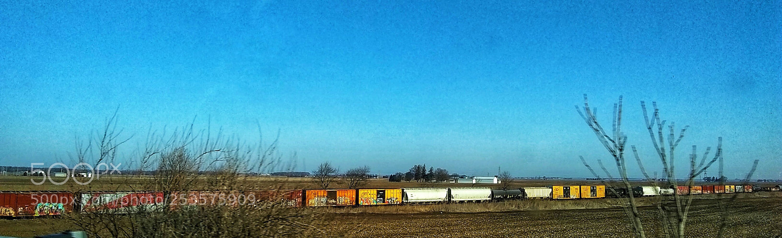 Motorola Moto E4 sample photo. Stoped train  photography