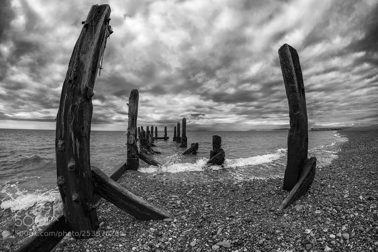 Fujifilm X-T1 sample photo. Jetty remains photography