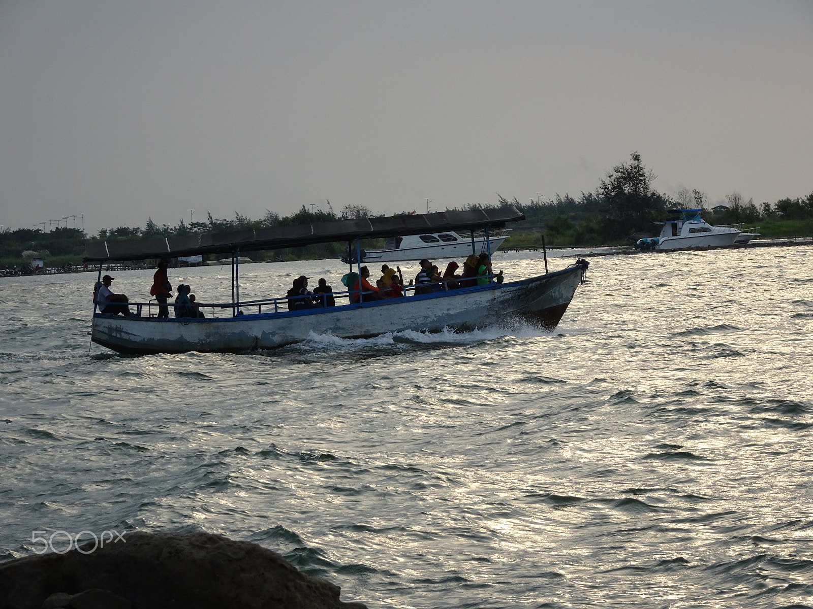 Sony Cyber-shot DSC-WX500 sample photo. Wisata perahu pantai marina photography