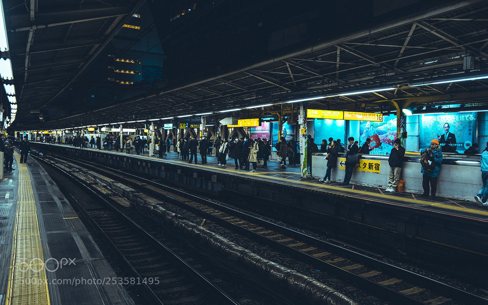 Nikon D5300 sample photo. Waiting at shibuya tokyo photography