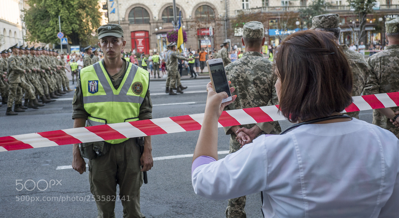 Sony a7S sample photo. Militärparade photography
