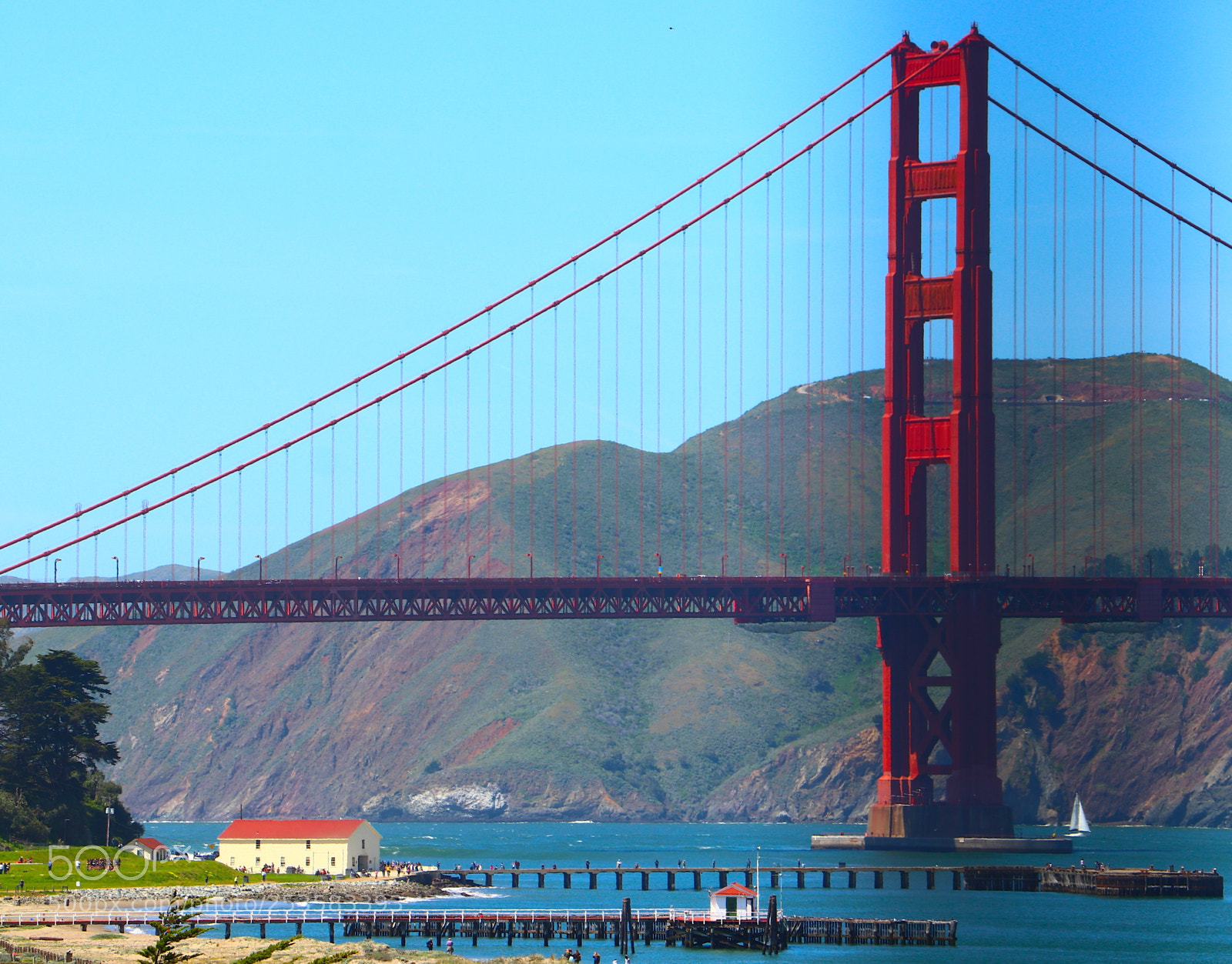 Canon EOS 80D sample photo. Golden gate bridge in photography