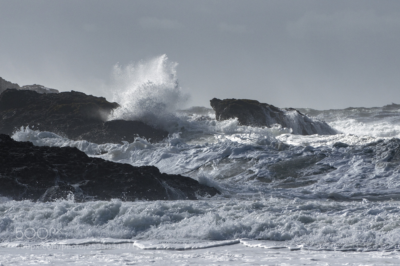 Panasonic Lumix DMC-FZ1000 sample photo. Waves & spume photography