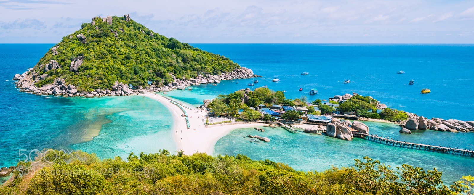 Panasonic DMC-G70 sample photo. Koh nangyuan island on photography