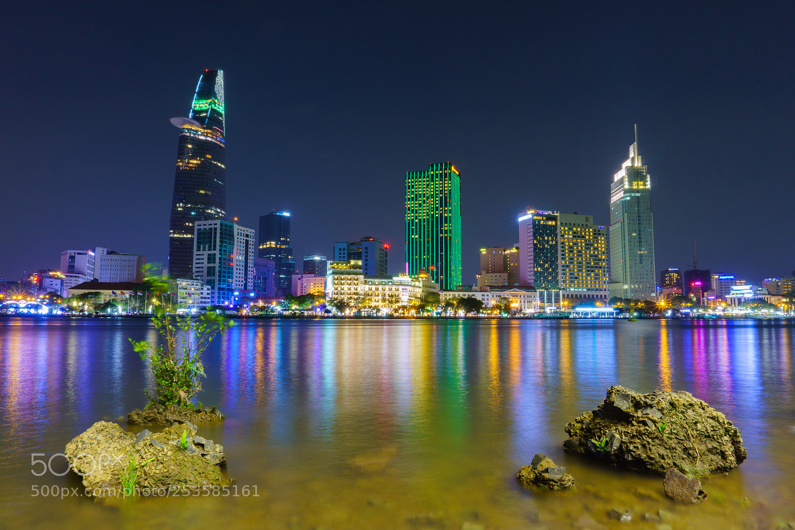 Sony a6000 sample photo. City at night, sai photography