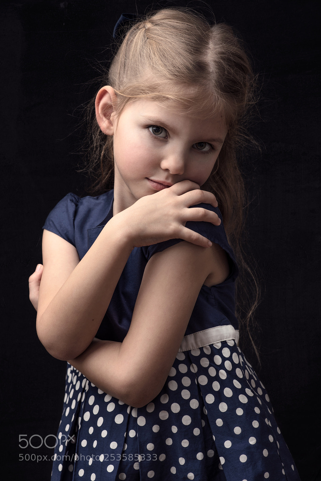 Nikon D750 sample photo. Studio child portrait photography