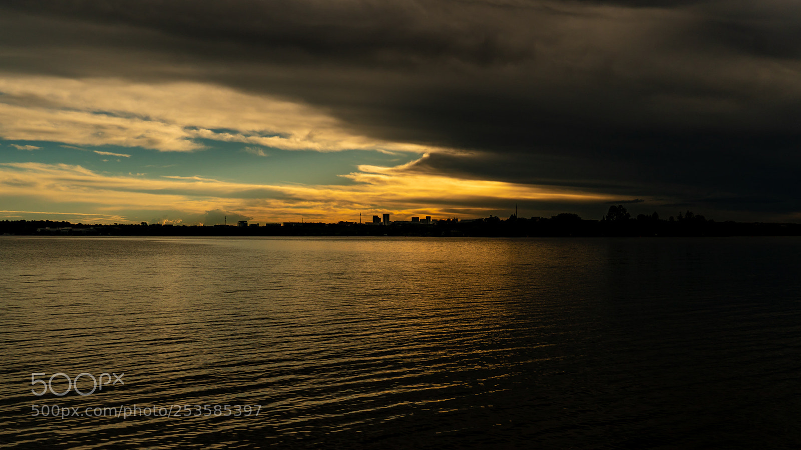 Sony a6300 sample photo. Sunset lake photography
