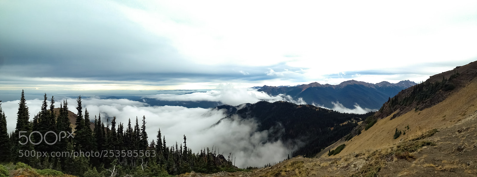 Apple iPhone 5 sample photo. Olympic mountains photography