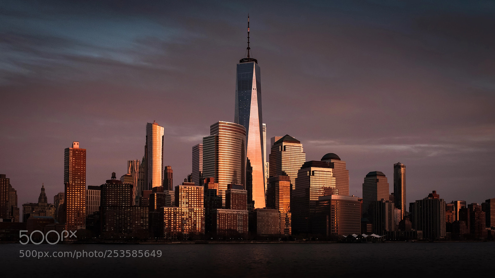 Fujifilm X100F sample photo. Manhattan at sunset photography