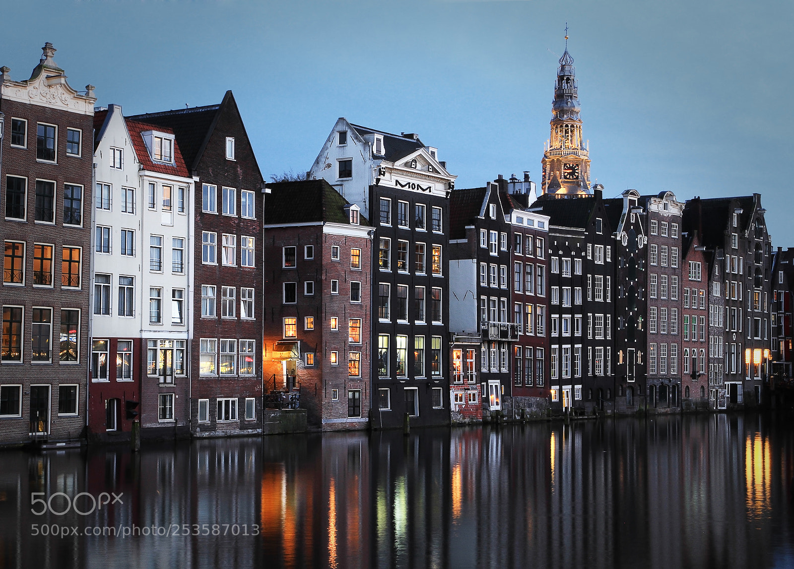 Canon EOS 7D sample photo. Amsterdam canal houses at photography