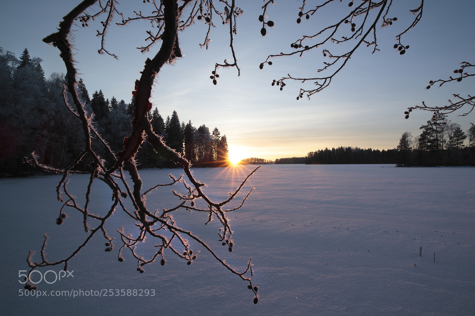Canon EOS 5D Mark II sample photo. Silence in the evening photography