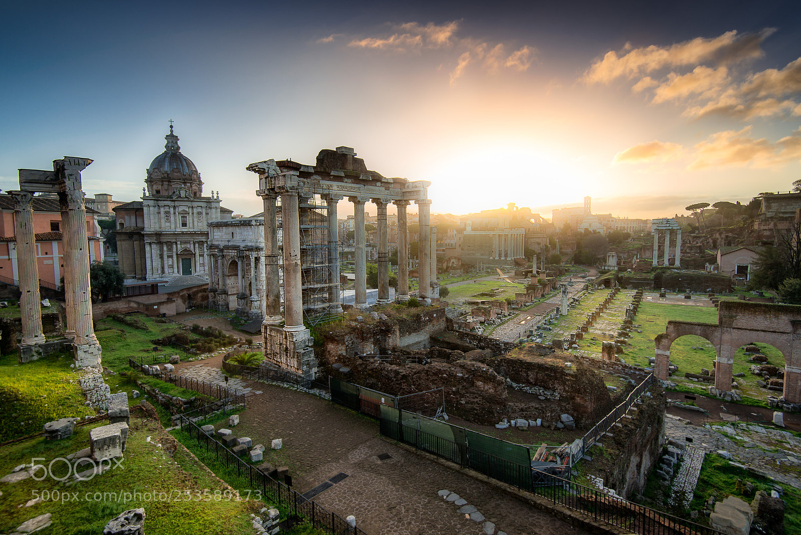 Nikon D800 sample photo. Roman forum photography