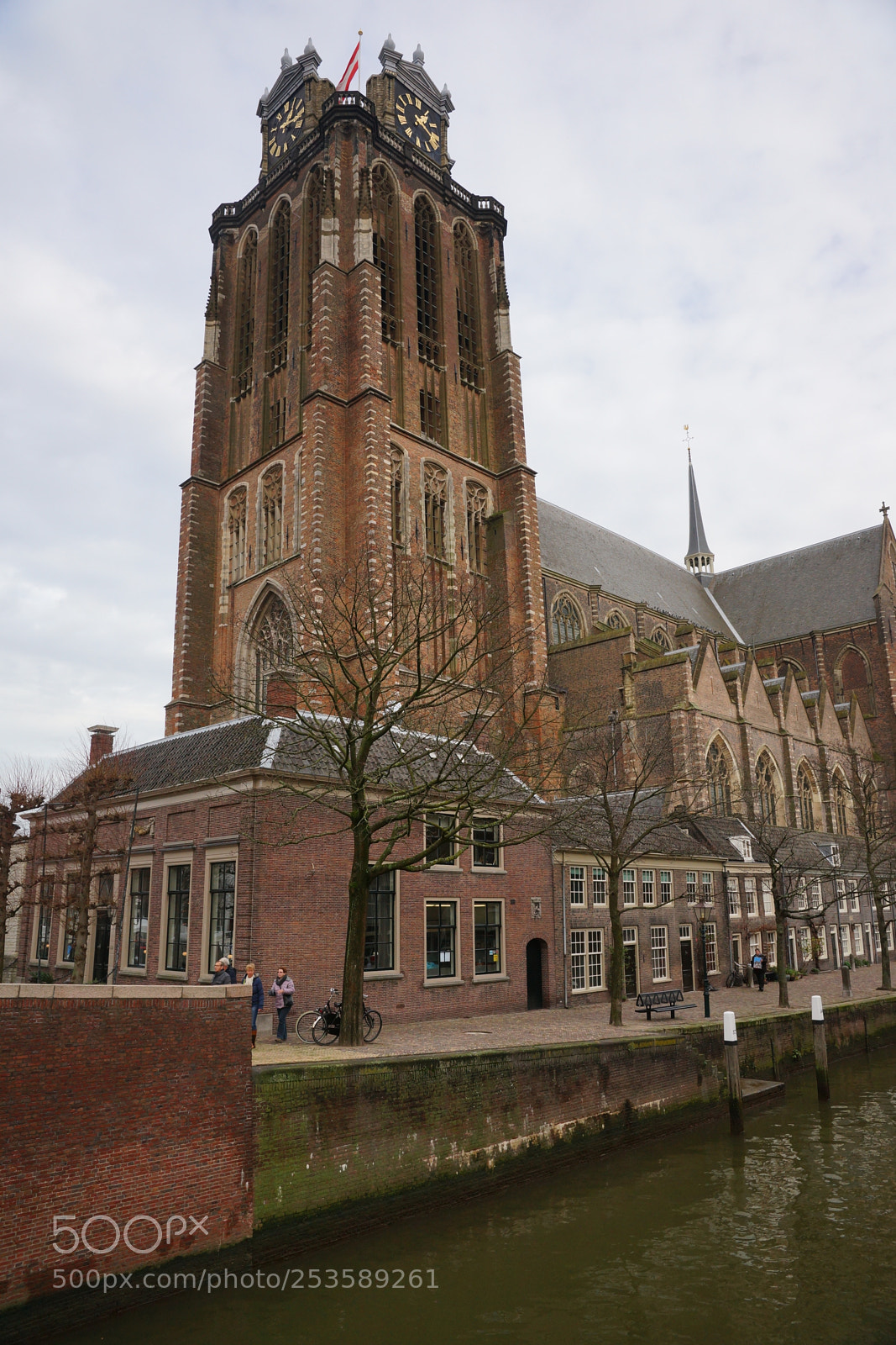 Sony SLT-A99V sample photo. Large church in dordrecht photography