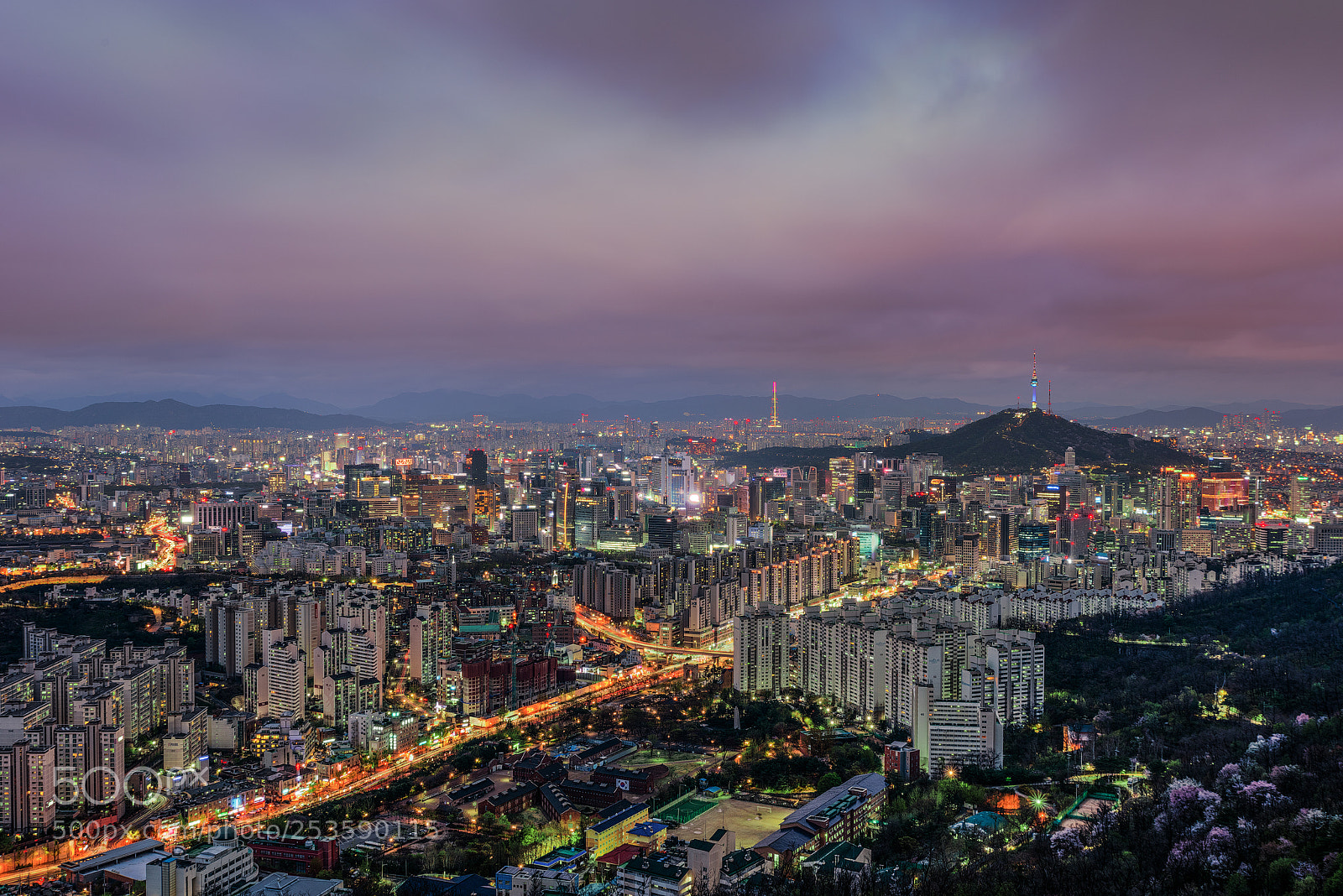 Nikon D810 sample photo. Seoul city photography