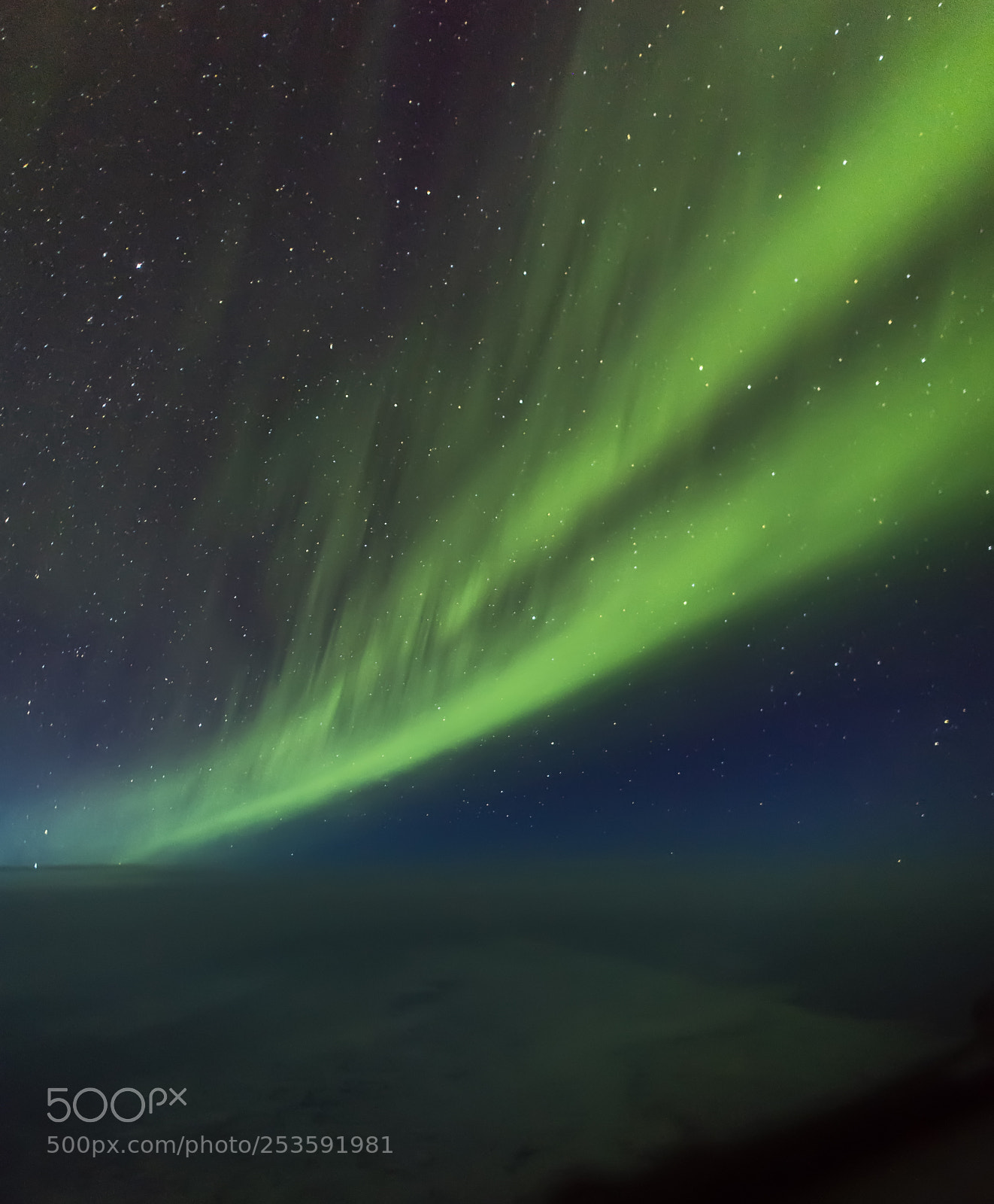 Nikon D5 sample photo. Northern lights photography