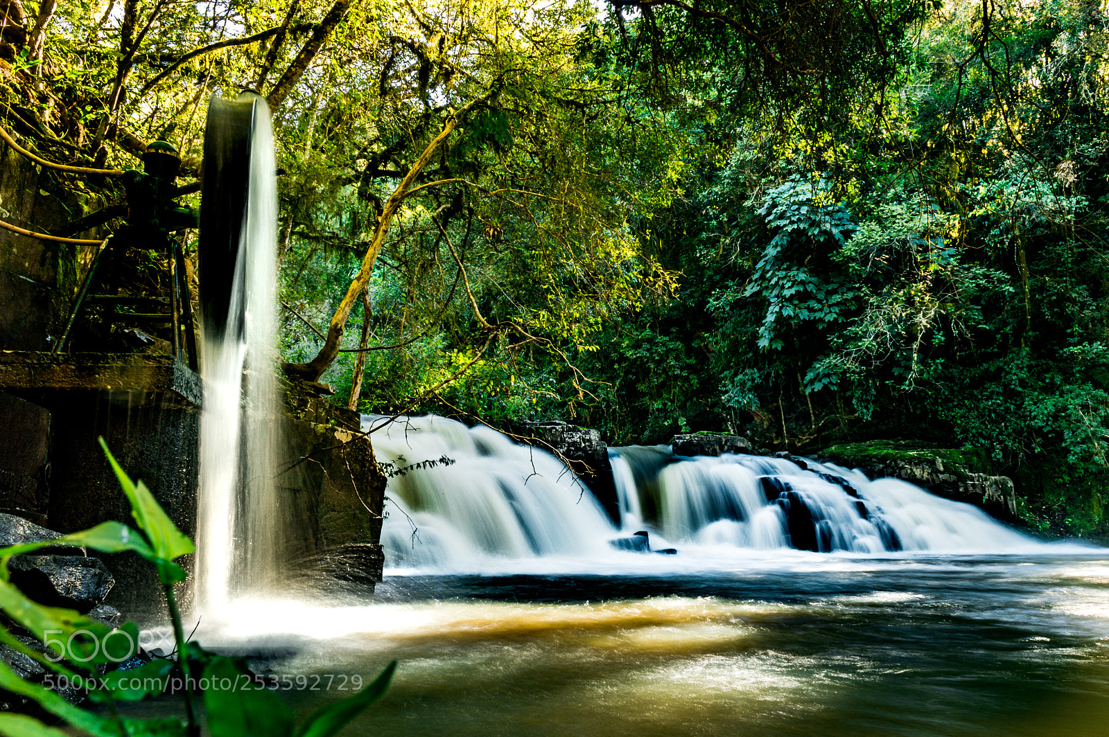 Nikon D3200 sample photo. Small waterfall in my photography