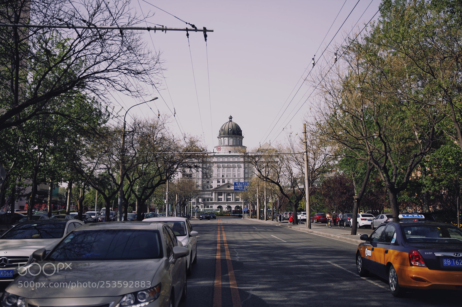 Canon EOS 5D Mark II sample photo. Old building in beijing photography