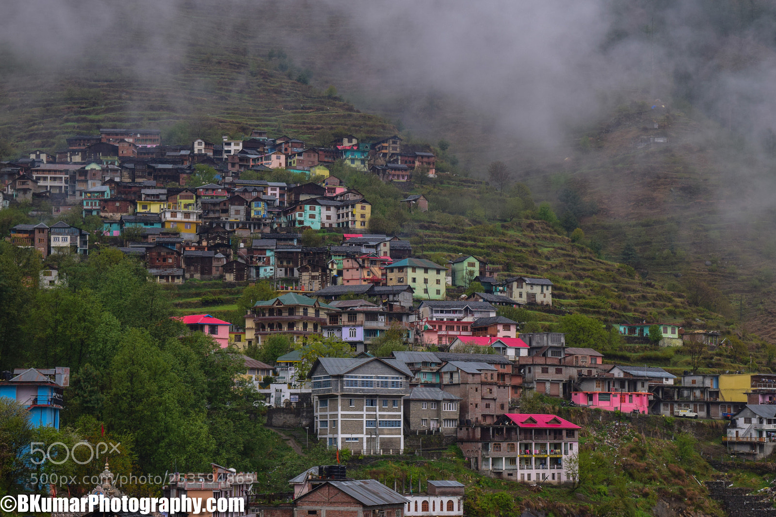Nikon D3300 sample photo. City on hills photography