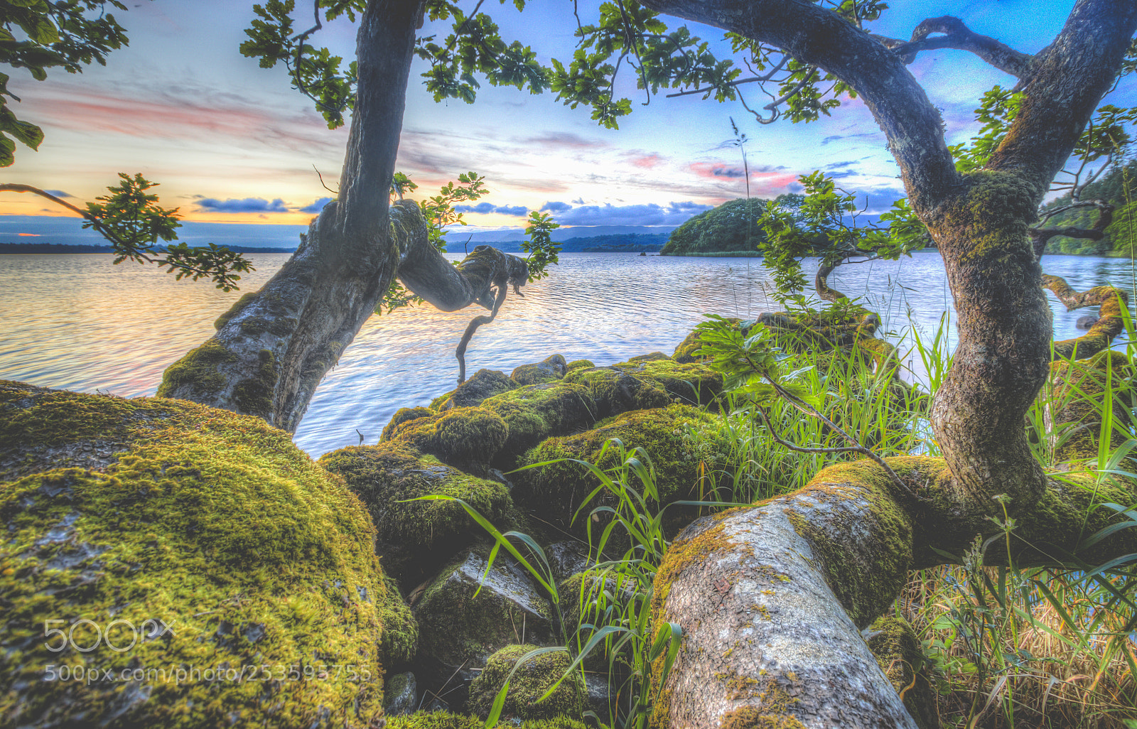 Canon EOS 7D Mark II sample photo. Sunset on lough gill photography