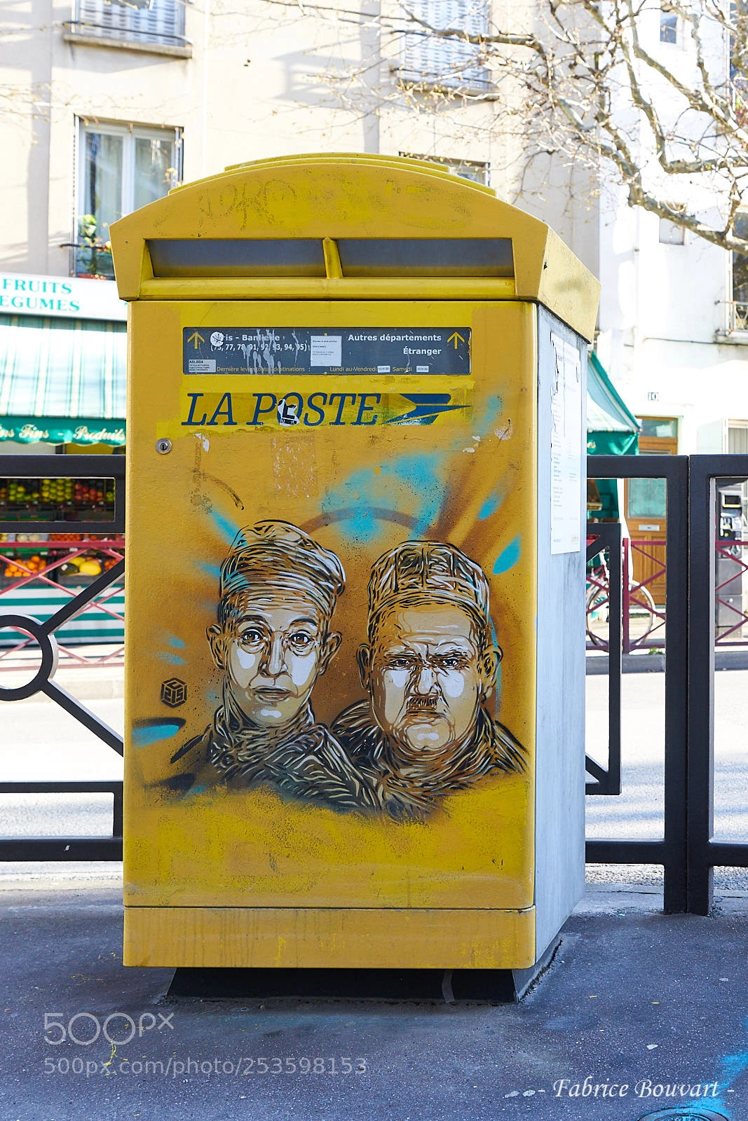 Sony a7 sample photo. La poste by c215 photography