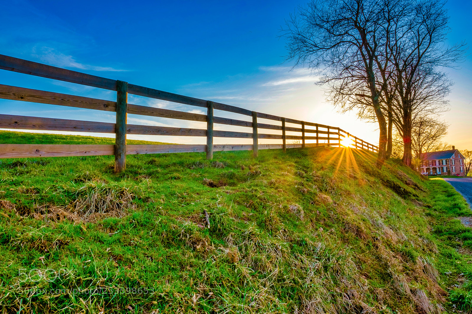Fujifilm X-T2 sample photo. Sunset in the country photography