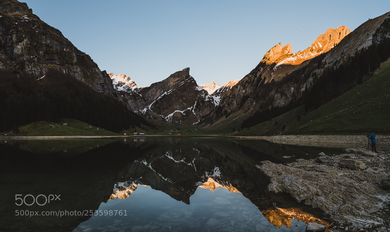 Nikon D5500 sample photo. Sunrise at seealpsee photography