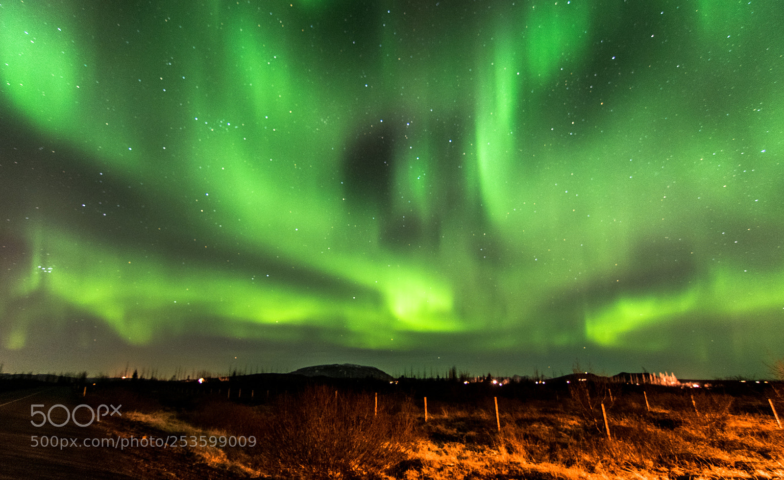 Nikon D5300 sample photo. Aurora borealis over iceland photography
