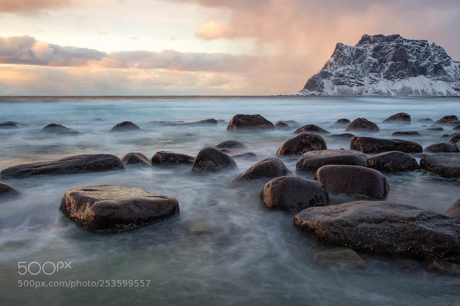 Canon EOS 100D (EOS Rebel SL1 / EOS Kiss X7) sample photo. Uttkleiv sunset | lofoten photography