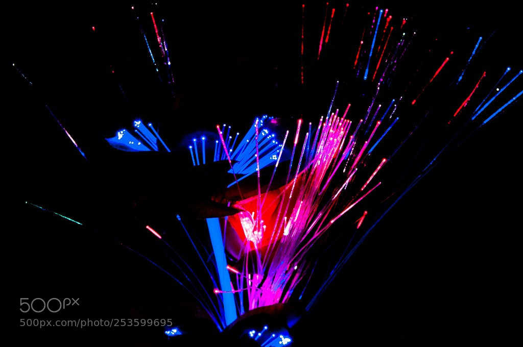 Pentax K20D sample photo. Lichtspuren / light trails photography