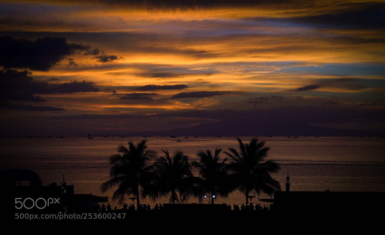 Sony a7R III sample photo. Manila bay sunset photography