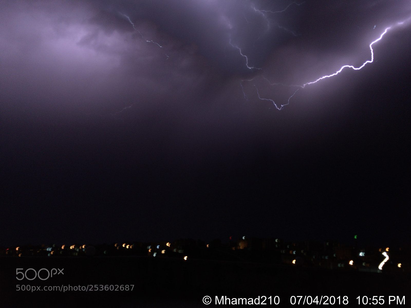 Apple iPhone SE sample photo. Thunder ⚡️⚡️ photography
