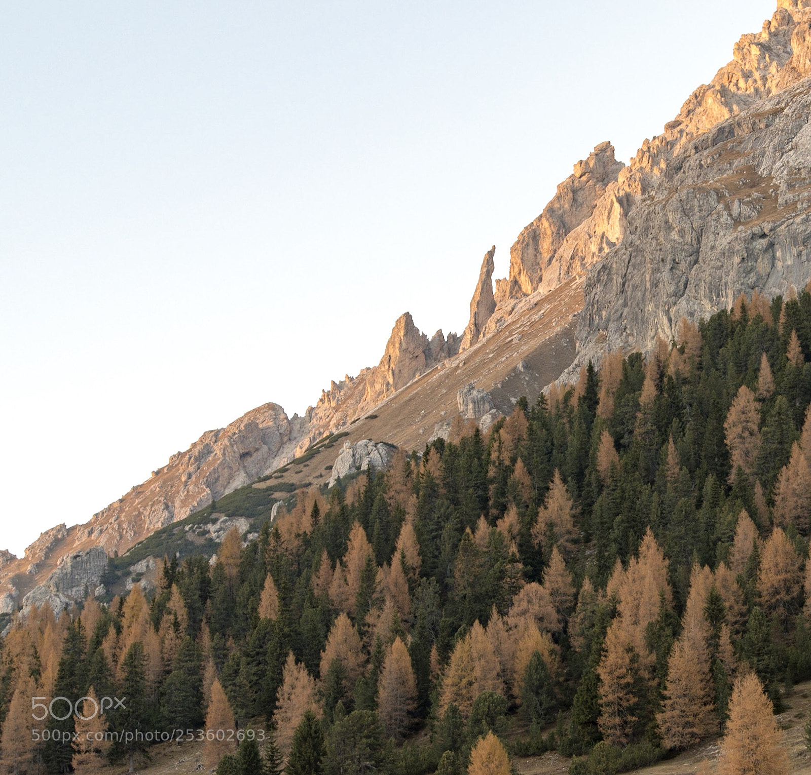 Nikon D5500 sample photo. Mountain sunset photography