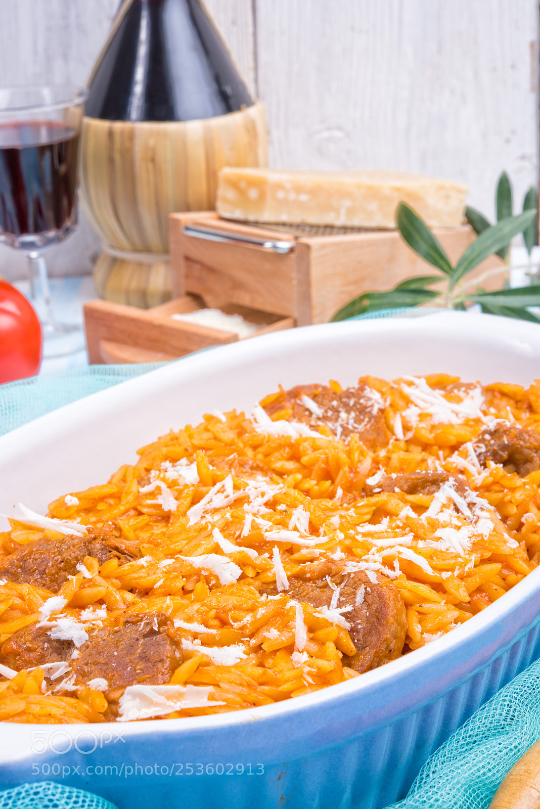 Nikon D810 sample photo. Tasty greek kritharaki photography