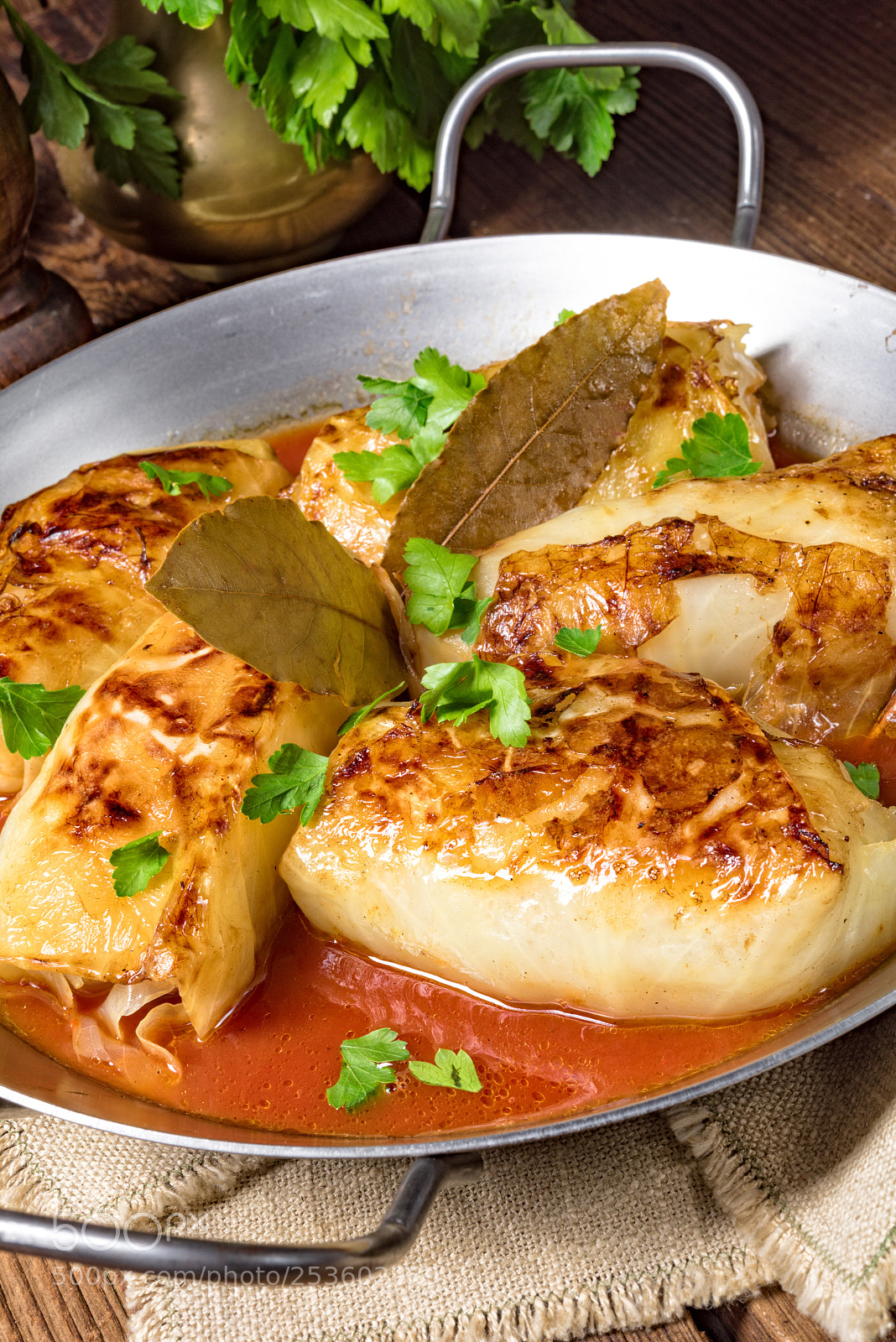 Nikon D810 sample photo. Baked cabbage rolls in photography