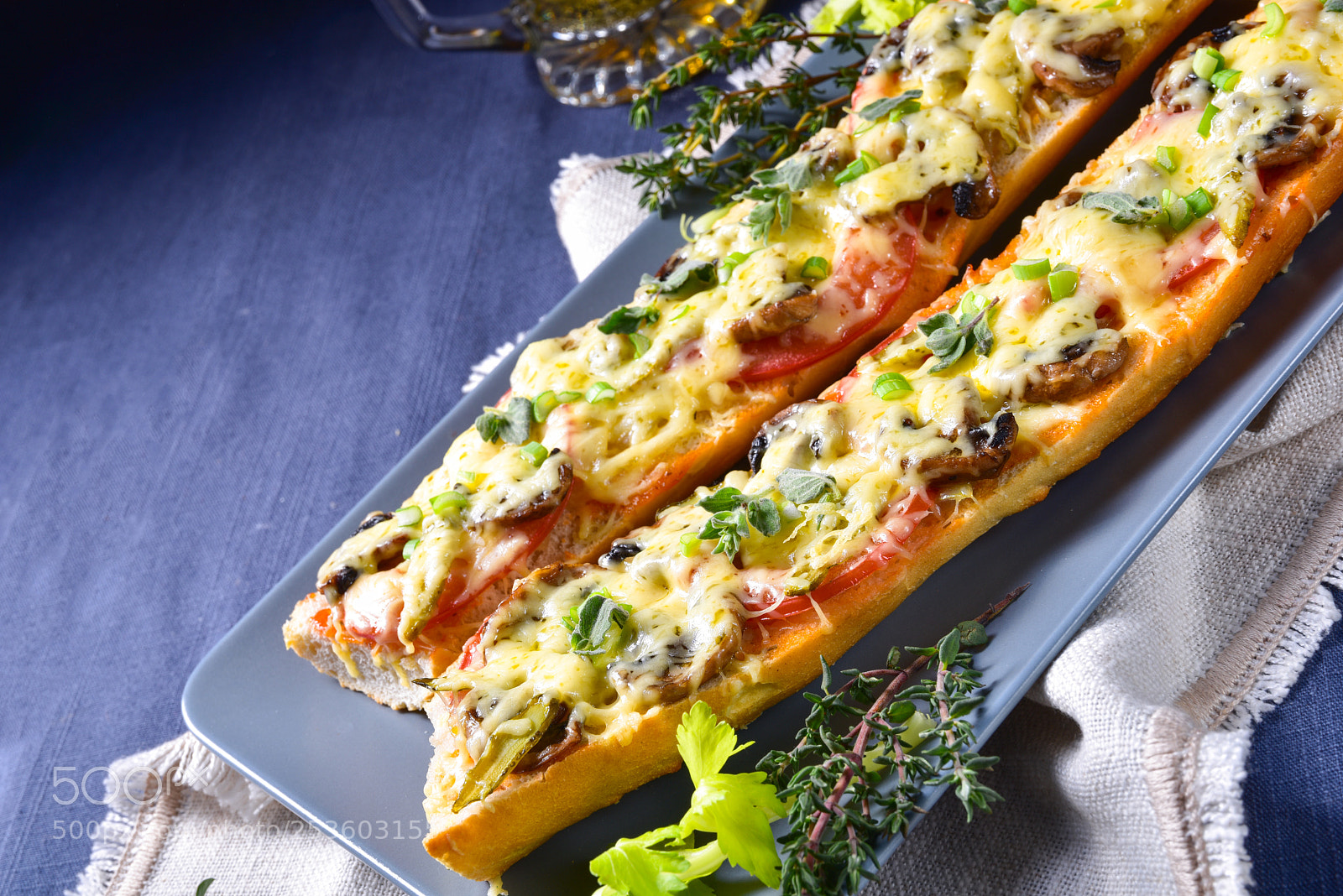 Nikon D810 sample photo. Tasty vegetarian baguette photography