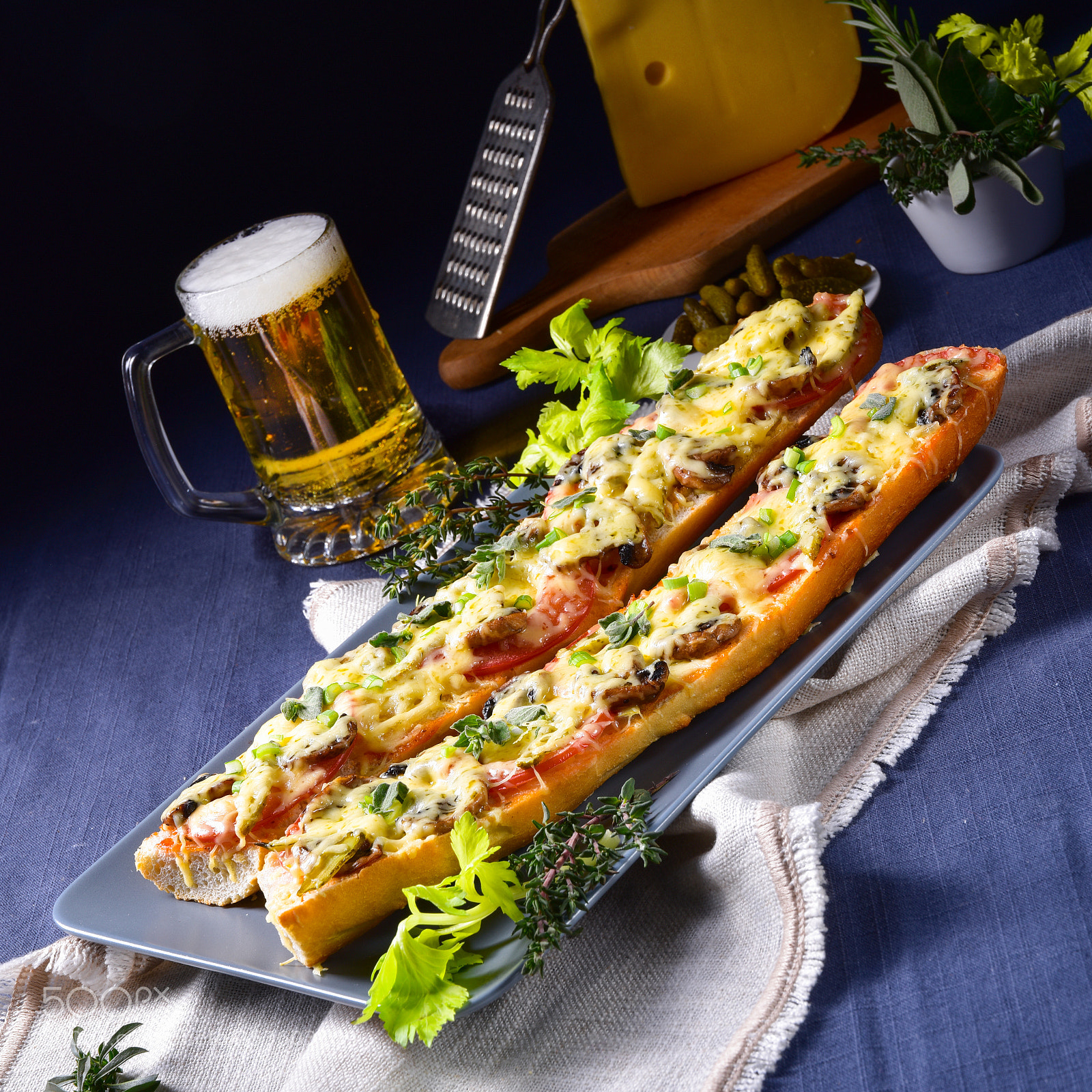 Nikon D810 sample photo. Tasty vegetarian baguette photography
