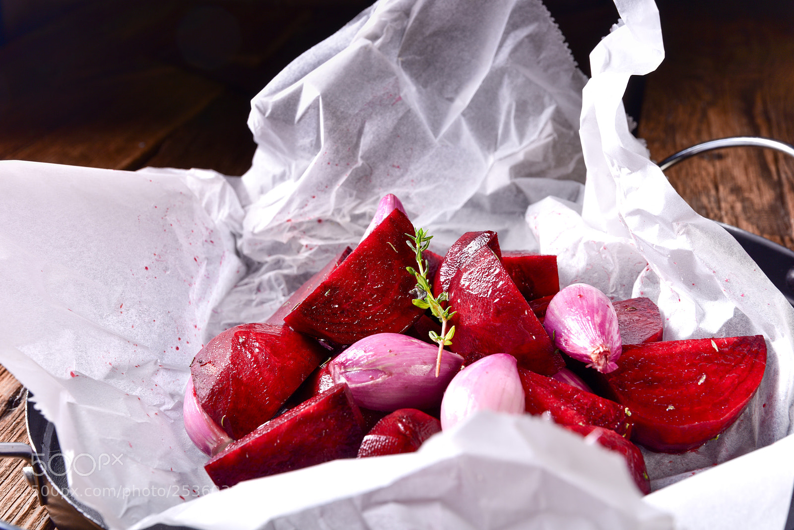 Nikon D810 sample photo. Oven baked red beets photography