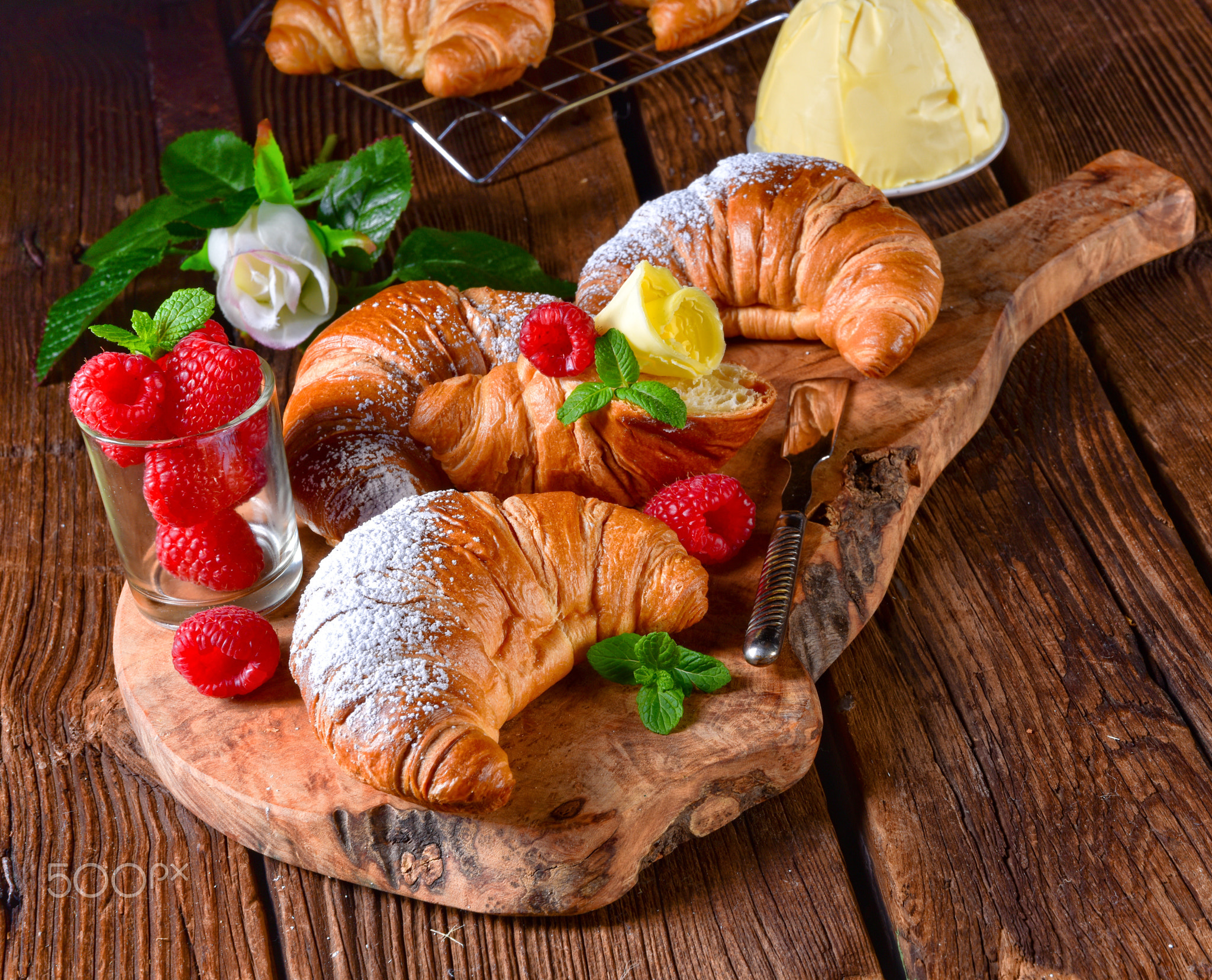 original french buttercroissants