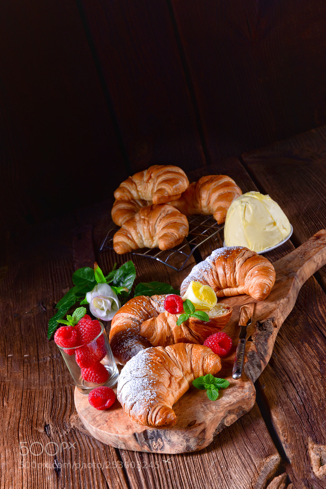 Nikon D810 sample photo. Original french buttercroissants photography