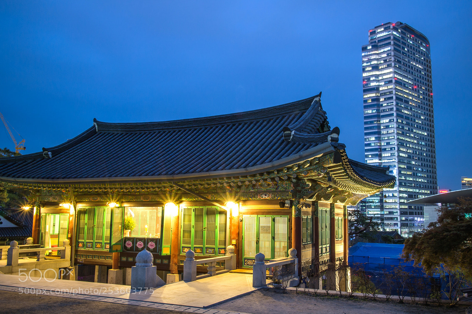 Canon EOS M sample photo. Bongeunsa photography