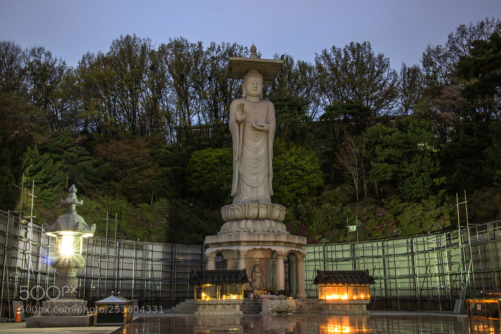 Canon EOS M sample photo. Bongeunsa photography