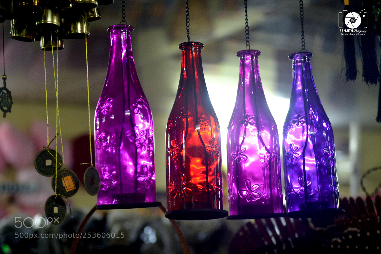 Nikon D3100 sample photo. Bottles of colours photography