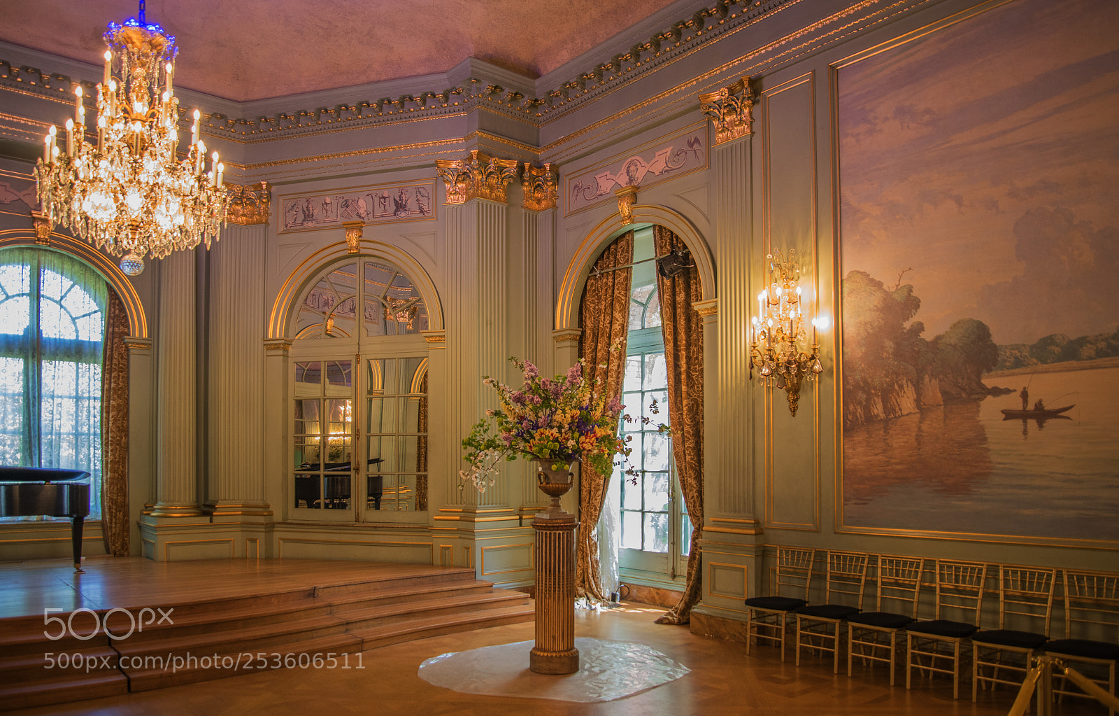 Nikon D850 sample photo. Ballroom--bourn mansion photography