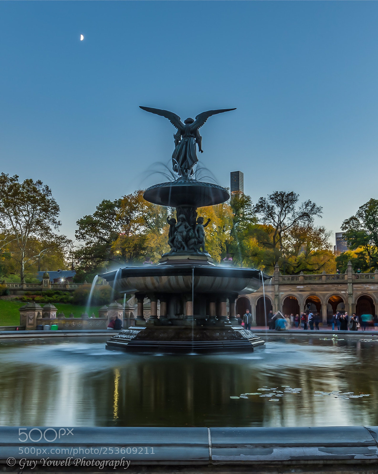 Nikon D850 sample photo. Bethesda fountain central park photography