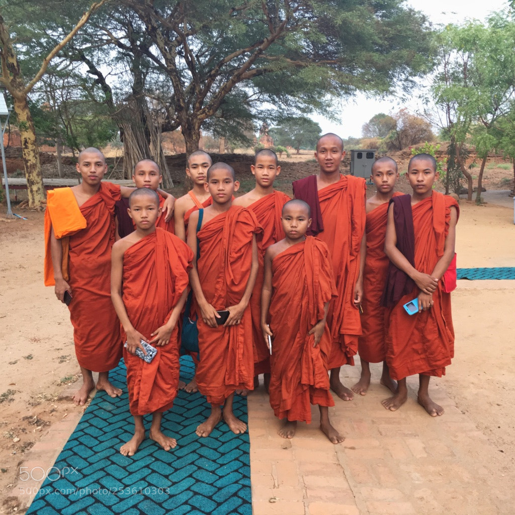 Apple iPhone 6s sample photo. Old bagan photography