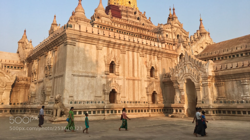 Apple iPhone 6s sample photo. Old bagan photography