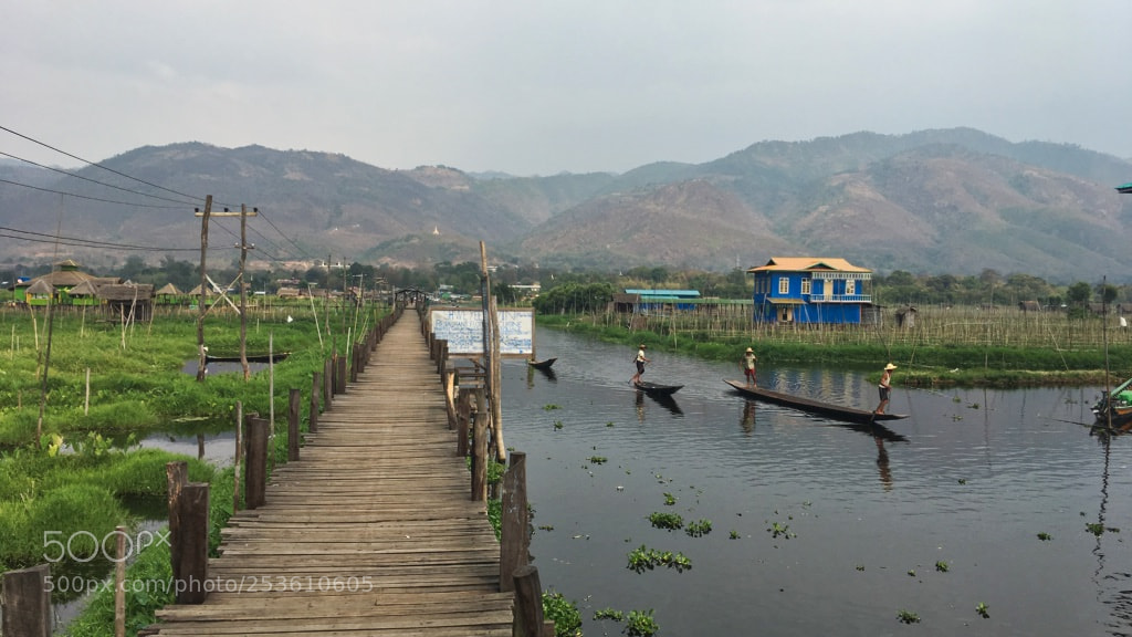 Apple iPhone 6s sample photo. Inle lake photography