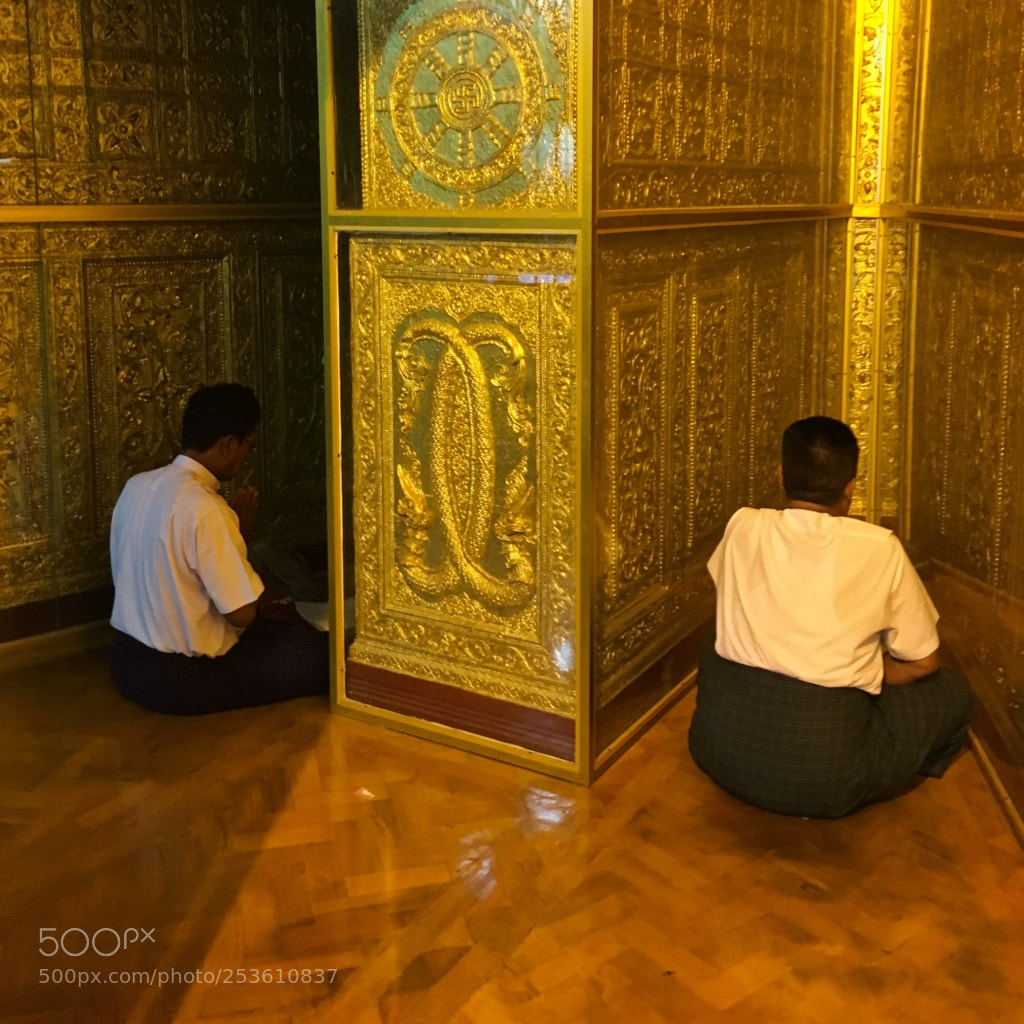 Apple iPhone 6s sample photo. Botahtaung pagoda, yangon photography