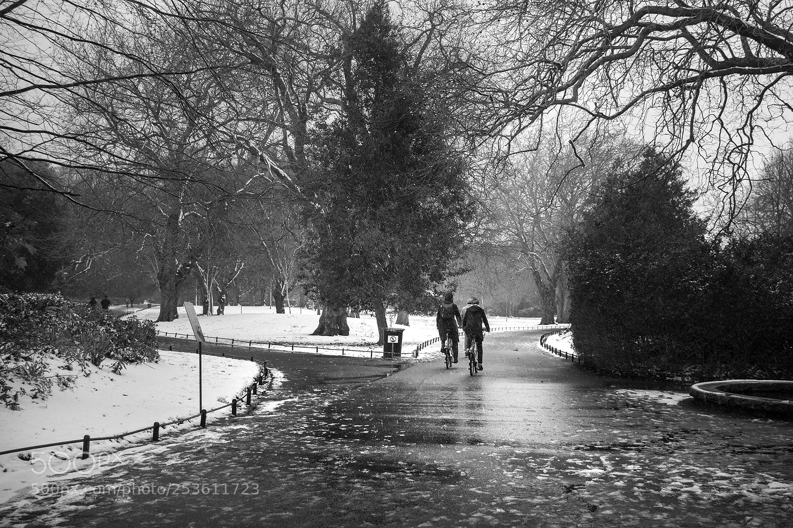 Nikon D5200 sample photo. Snow in dublin photography