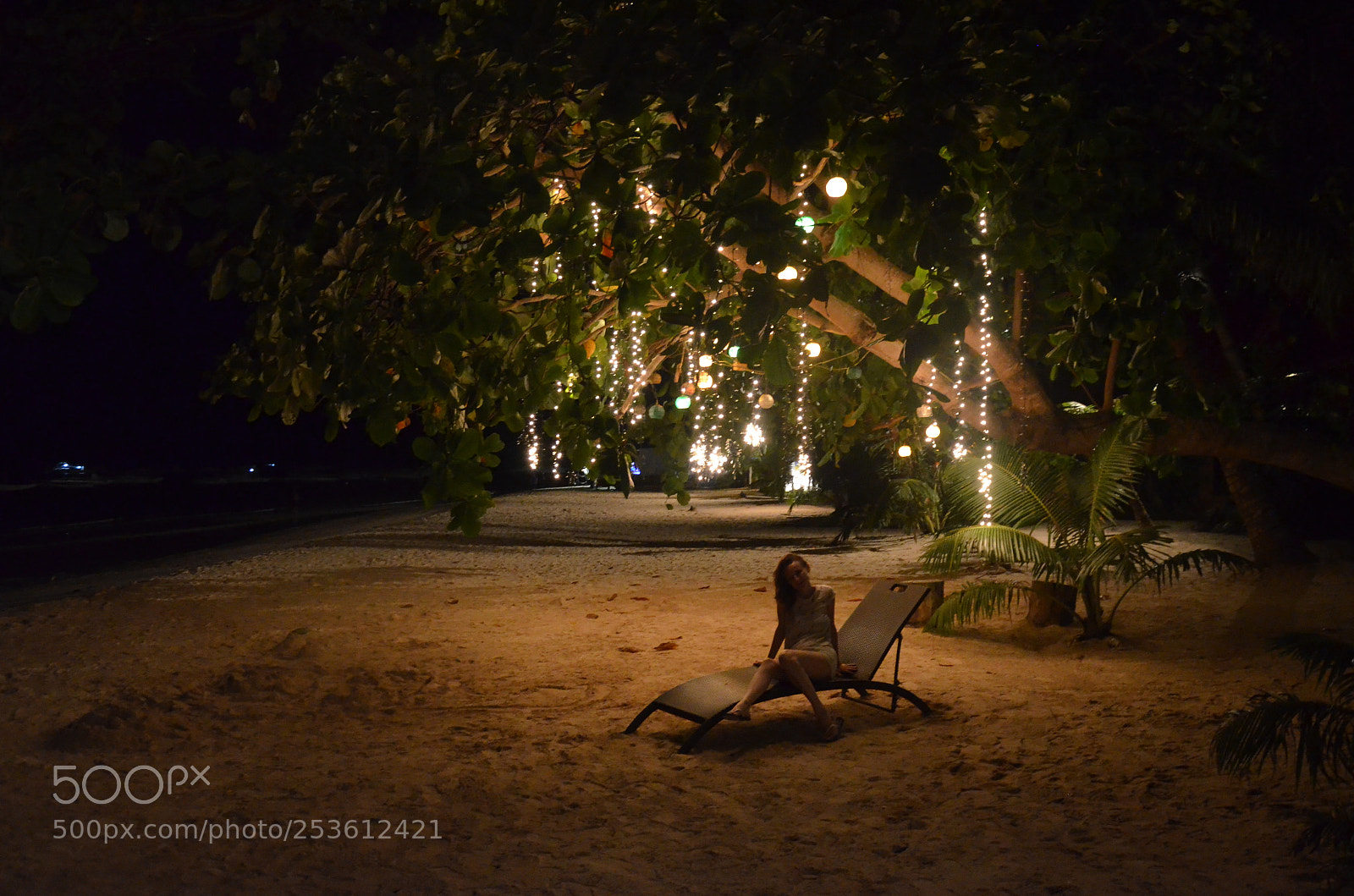 Nikon D5100 sample photo. Night lights photography